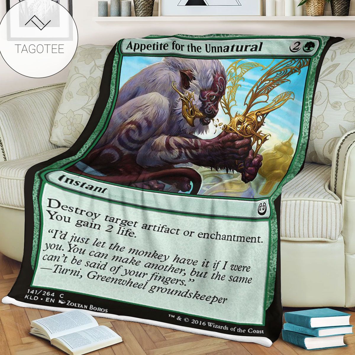 Kld 141 Appetite For The Unnatural Game Mtg Magic The Gathering Fleece Blanket Kld 141 Appetite For The Unnatural Game Mtg Magic The Gathering Fleece Blanket