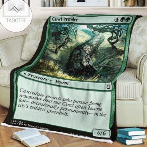 Kld 149 Cowl Prowler Game Mtg Magic The Gathering Fleece Blanket