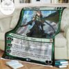 Kld 163 Nissa Vital Force Game Mtg Magic The Gathering Fleece Blanket