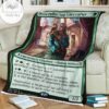 Kld 165 Oviya Pashiri Sage Lifecrafter Game Mtg Magic The Gathering Fleece Blanket