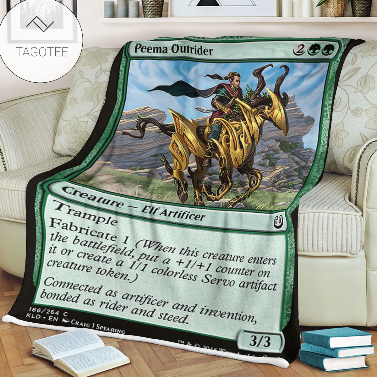 Kld 166 Peema Outrider Game Mtg Magic The Gathering Fleece Blanket Kld 166 Peema Outrider Game Mtg Magic The Gathering Fleece Blanket
