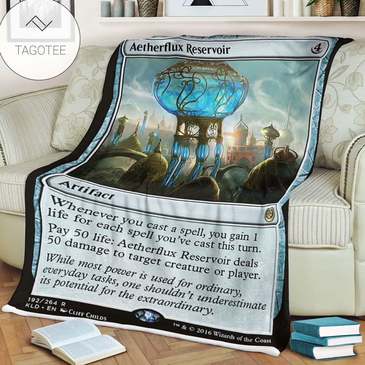 Kld 192 Aetherflux Reservoir Game Mtg Magic The Gathering Fleece Blanket Kld 192 Aetherflux Reservoir Game Mtg Magic The Gathering Fleece Blanket