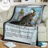 Kld 207 Dukhara Peafowl Game Mtg Magic The Gathering Fleece Blanket