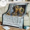 Kld 209 Eager Construct Game Mtg Magic The Gathering Fleece Blanket
