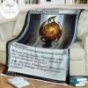 Kld 213 Fireforger S Puzzleknot Game Mtg Magic The Gathering Fleece Blanket