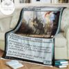 Kld 219 Iron League Steed Game Mtg Magic The Gathering Fleece Blanket