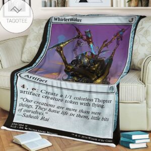 Kld 239 Whirlermaker Game Mtg Magic The Gathering Fleece Blanket