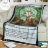 Kld 240 Woodweaver S Puzzleknot Game Mtg Magic The Gathering Fleece Blanket