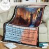 Kld 249 Spirebluff Canal Game Mtg Magic The Gathering Fleece Blanket