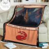 Kld 260 Mountain Game Mtg Magic The Gathering Fleece Blanket