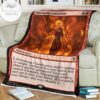 Kld 267 Liberating Combustion Game Mtg Magic The Gathering Fleece Blanket