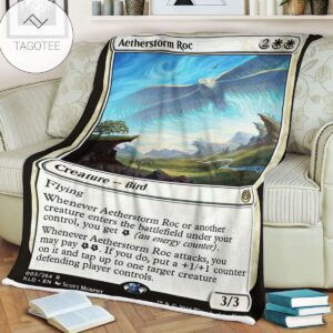 Kld 3 Aetherstorm Roc Game Mtg Magic The Gathering Fleece Blanket