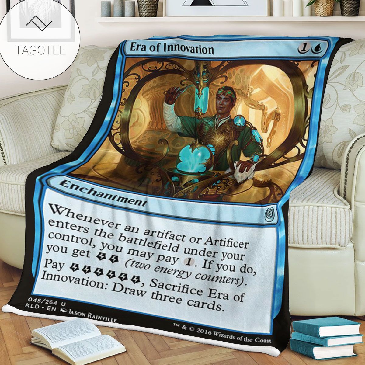Kld 45 Era Of Innovation Game Mtg Magic The Gathering Fleece Blanket Kld 45 Era Of Innovation Game Mtg Magic The Gathering Fleece Blanket