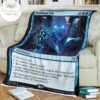 Kld 52 Insidious Will Game Mtg Magic The Gathering Fleece Blanket