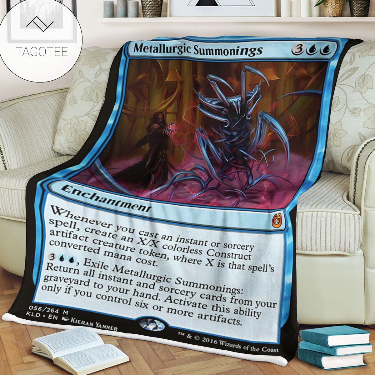 Kld 56 Metallurgic Summonings Game Mtg Magic The Gathering Fleece Blanket Kld 56 Metallurgic Summonings Game Mtg Magic The Gathering Fleece Blanket
