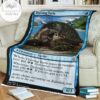 Kld 66 Thriving Turtle Game Mtg Magic The Gathering Fleece Blanket