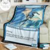 Kld 70 Wind Drake Game Mtg Magic The Gathering Fleece Blanket