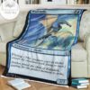 Kld 70_ Wind Drake Game Mtg Magic The Gathering Fleece Blanket