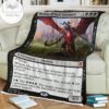 Kld 73 Demon Of Dark Schemes Game Mtg Magic The Gathering Fleece Blanket