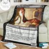 Kld 82 Foundry Screecher Game Mtg Magic The Gathering Fleece Blanket
