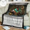 Kld 92 Midnight Oil Game Mtg Magic The Gathering Fleece Blanket