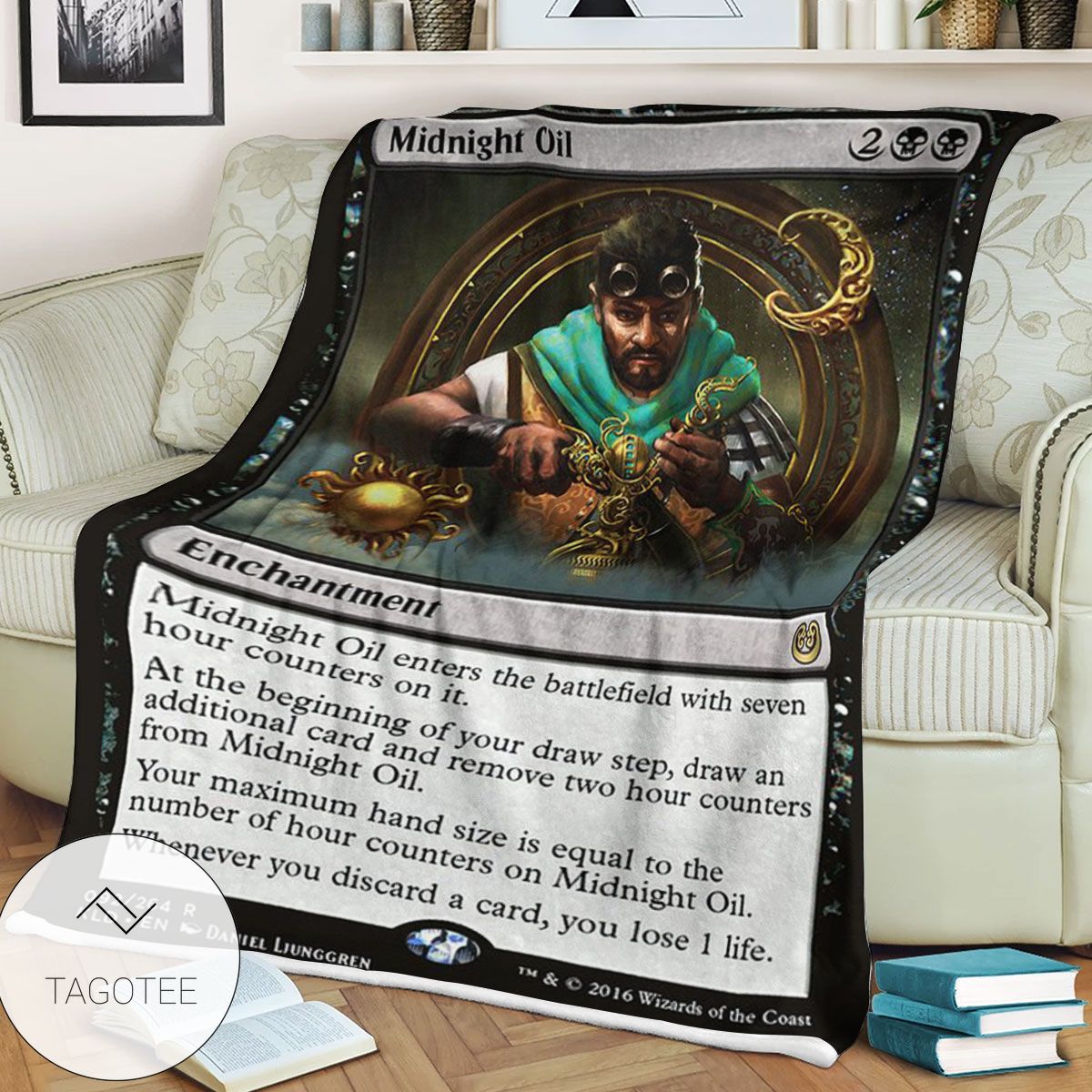 Kld 92 Midnight Oil Mtg Game Magic The Gathering Blanket Kld 92 Midnight Oil Mtg Game Magic The Gathering Blanket