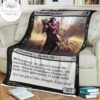 Kld 97 Ovalchase Daredevil Game Mtg Magic The Gathering Fleece Blanket