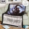 Ktk 64 Bellowing Saddlebrute Mtg Game Magic The Gathering Fleece Blanket