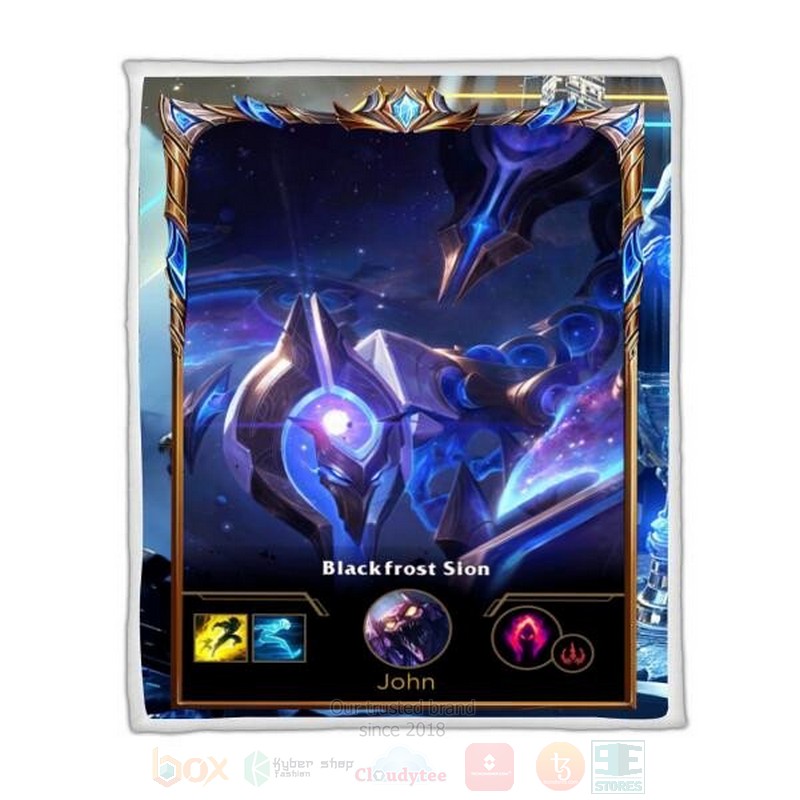 League Of Legends Skarner Custom Name Sherpa Blanket League Of Legends Skarner Custom Name Sherpa Blanket
