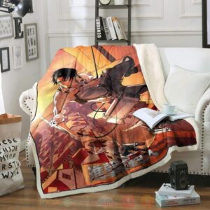 Levi Ackerman Aot Blanket