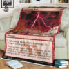 Lightning Bolt Game Magic The Gathering Blanket