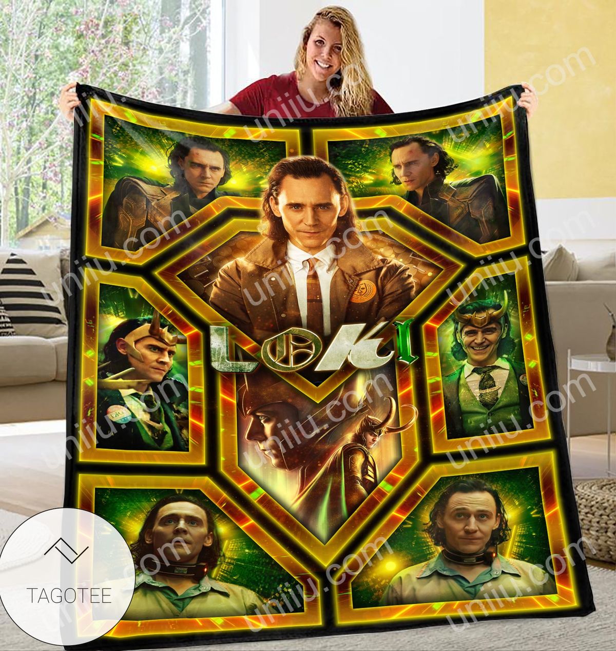 Loki Marvel Hero Blanket Loki Marvel Hero Blanket
