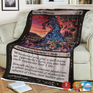Lorwyn 112 Faerie Tauntings Blanket