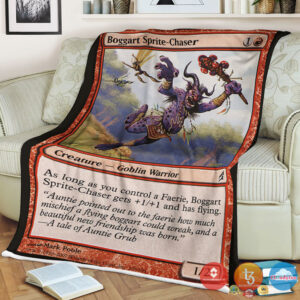 Lorwyn 156 Boggart Sprite Chaser Blanket
