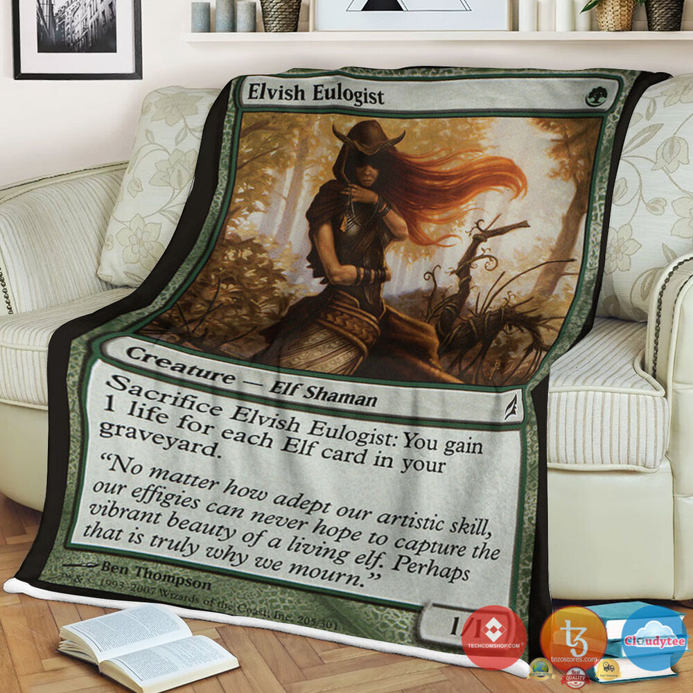 Lorwyn 205 Elvish Eulogist Blanket Lorwyn 205 Elvish Eulogist Blanket