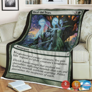 Lorwyn 217 Heal The Scars Blanket