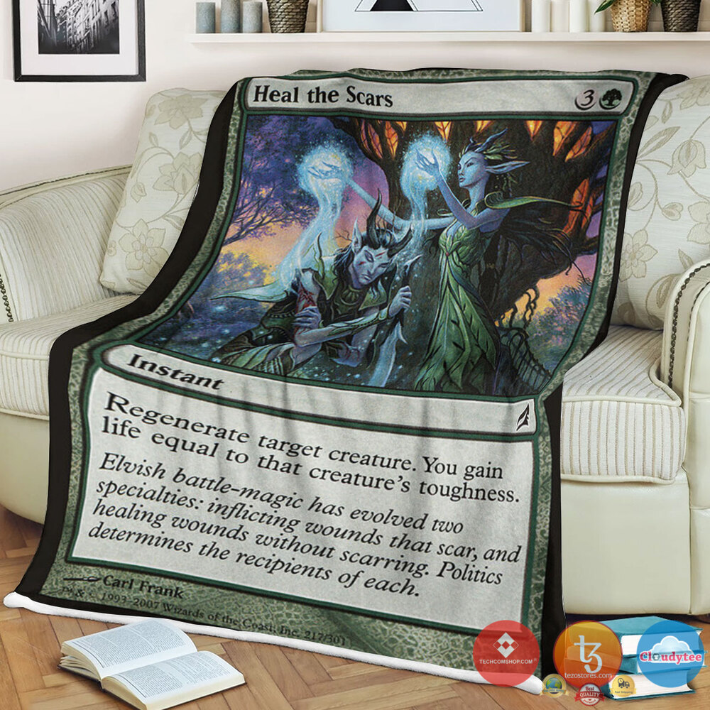Lorwyn 217 Heal The Scars Blanket Lorwyn 217 Heal The Scars Blanket