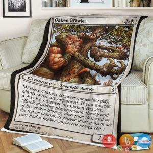 Lorwyn 33 Oaken Brawler Blanket
