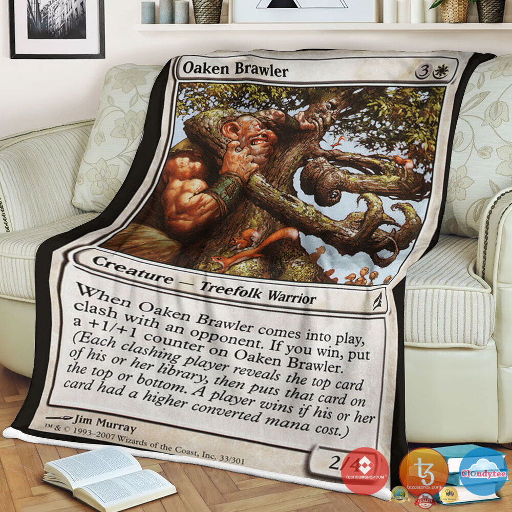 Lorwyn 33 Oaken Brawler Blanket Lorwyn 33 Oaken Brawler Blanket