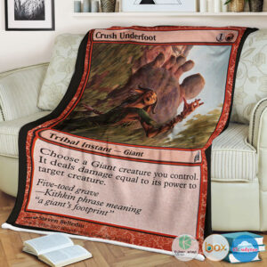 Lorwyn Crush Underfoot Blanket