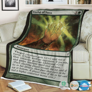 Lorwyn Fistful Of Force Blanket