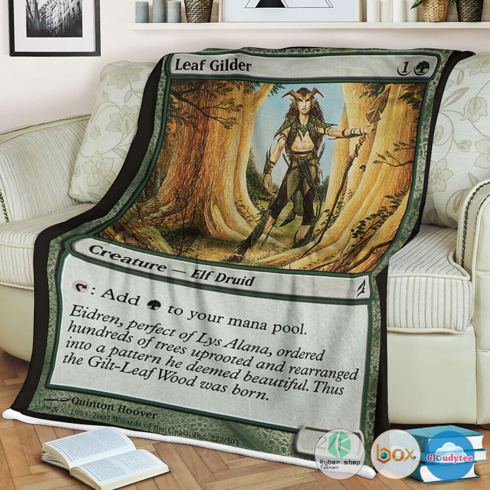 Lorwyn Leaf Gilder Blanket Lorwyn Leaf Gilder Blanket