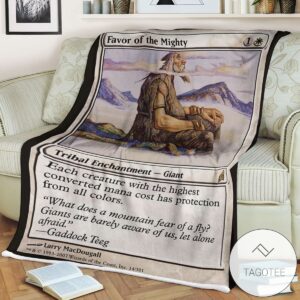 Lorwyn Lrw 14 Favor Of The Mighty Mtg Blanket Tagotee