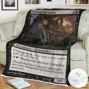 Lorwyn Lrw 140 Skeletal Changeling Mtg Blanket Tagotee