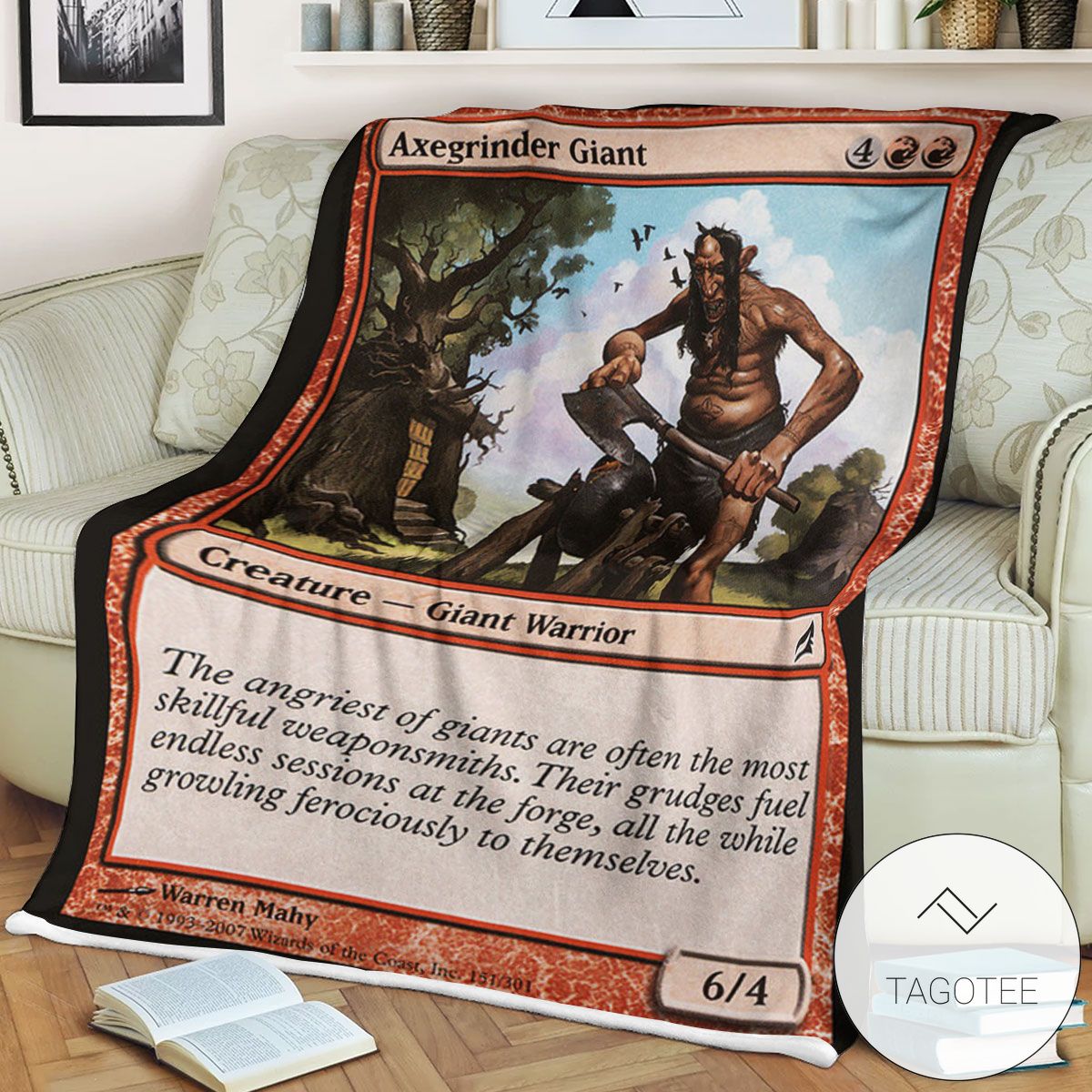 Lorwyn Lrw 151 Axegrinder Giant Mtg Blanket Tagotee Lorwyn Lrw 151 Axegrinder Giant Mtg Blanket Tagotee