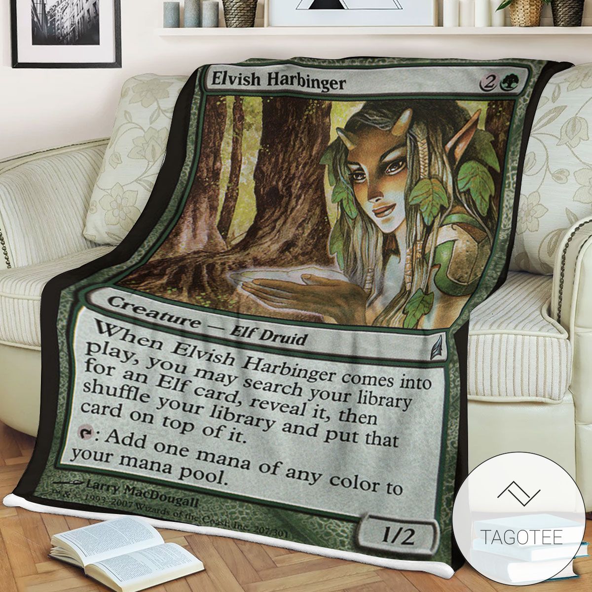 Lorwyn Lrw 207 Elvish Harbinger Mtg Blanket Lorwyn Lrw 207 Elvish Harbinger Mtg Blanket