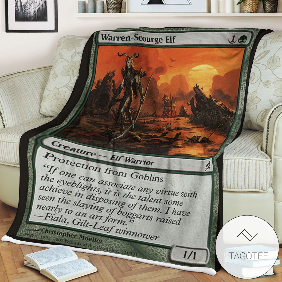Lorwyn Lrw 241 Warren Scourge Elf Mtg Blanket Lorwyn Lrw 241 Warren Scourge Elf Mtg Blanket