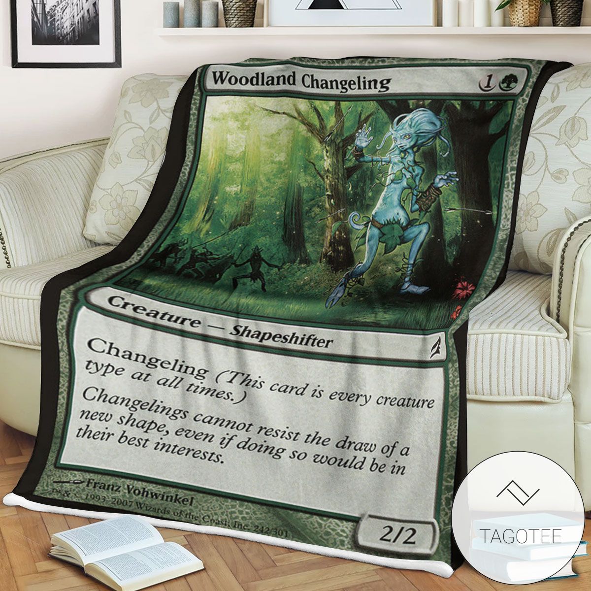 Lorwyn Lrw 242 Woodland Changeling Mtg Blanket Lorwyn Lrw 242 Woodland Changeling Mtg Blanket