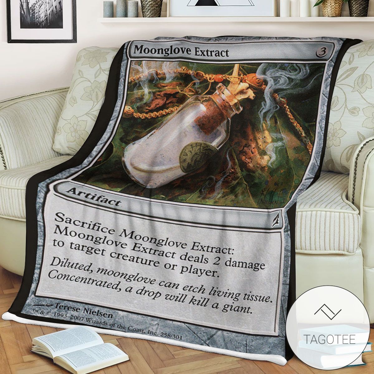 Lorwyn Lrw 258 Moonglove Extract Mtg Blanket Lorwyn Lrw 258 Moonglove Extract Mtg Blanket