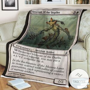 Lorwyn Lrw 46 Veteran Of The Depths Mtg Blanket Tagotee